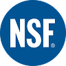NSE logo: white 'NSE' letters on a blue circular background.